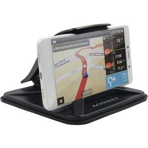 AONKEY Cell Phone Holder for Car, Dashboard Anti-Slip Vehicle GPS Car Mount Universal for All Smartphones, Compatible iPhone XR XS Max X 8 7 6S Plus, Galaxy S10/S9 Plus S8 Note 9/8, LG V30, Pixel 3 XL