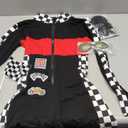 ZeroShop Womens Halloween Sexy Race Car Driver Costume Talladega Nights Day Outfits,M