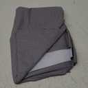 Romanstile 100% Waterproof PVC Tablecloth Rectangle, Outdoor Oil Spill Proof Stain Resistant Vinyl Table Cloth, Wipe Clean Plastic Table Covers for Kitchen/Dining/Parties - 54 x 78 Inch, Light Grey