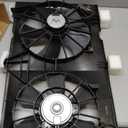 620-225 Engine Dual Radiator Cooling Fan Assembly Compatible with Honda Accord 2003 2004 2005 2006 2007 2.4L, 19015RAAA01, 38616RAAA01, 19030RAAA01,HO3115121, 620690, 31755018000