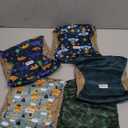 5 Pack Dog Diapers Male, Premium Belly Bands for Male Dogs, High Absorbing Male Dog Pee Wraps for Doggie in Incontinence or Excitable Urination and Training, Medium