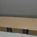 36" Kerf Slide-in Double Bulb Seal Weatherstrip Door Bottom Durable Seal for Energy Efficiency & Draft Protection (Brown)