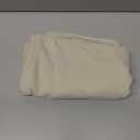 HWY 50 Cream White Chenille Throw Pillow Covers 12x20 Inch with Triple Buttons, Soft Farmhouse Accent Decorative Cushion Cases for Couch Sofa Bed Living Room Pack of 2 Rectangle