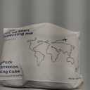 6Pack Large Compression Packing Cubes for Travel  Lightweight Compression Packing Cube Set, WaterResistant Luggage Organizer Bags & Suitcase Organizers, Travel Cubes for CarryOn, Checked Luggage