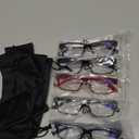 NORPERWIS Reading Glasses 6 Pairs Quality Readers Spring Hinge Glasses for Reading for Men and Women (6 Pack Mix Color -3, 2.00)