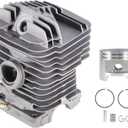 munirater 49mm Cylinder Piston Gasket Kit with Gaskets and Piston Set Replacement for MS390 MS290 MS310 029 039 Chainsaw