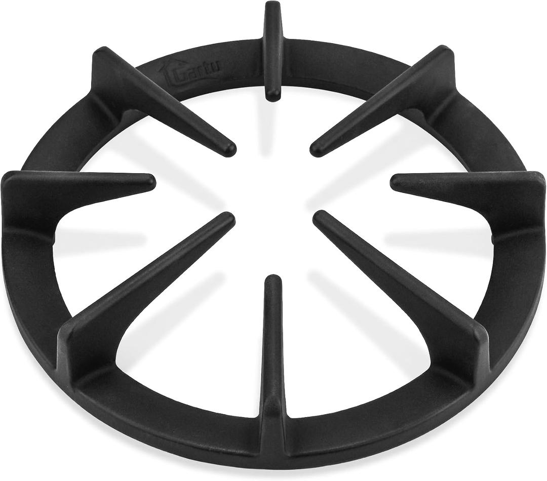 WB31T10006 Stove Top Gas Burner Grate, Gas Range Matte Cast Iron Gra Compatible with ge, kenmore Stoven Grate JGP930SEASS, 9113335559 etc. Replacement WB31T10007, WB31T10008, WB31K5100, WB31K5094