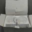 Vintage 2-Lights Clear Ribbed Glass Wall Sconce Lighting Black Finished, Double Head Bathroom Vanity Light Fixture for Bedroom Living Room Dining Room Hallway