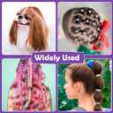 32 Colors Small Hair Rubber Bands with 16 Styling Tools, 2000 Pcs Elastic Girl Baby Hair Ties, Mini Bands with Elastic Cutter, Hair Accessories Xmas Stuff for Girls Baby Toddlers Kids