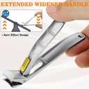 Toenail Clippers for Thick Toenails-Angled Head,Toe Nail Clippers for Thick Nails for Seniors,Finger Nail Clippers for Men with Wide Jaw Opening, Heavy-Duty Nail Cutters