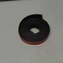 Neoprene Rubber Strips, 1" Wide X 1/8" Thick X 115" Long Adhesive Solid Rubber Strip Sheet, Rolls & Strips Gasket Strip with Adhesive Backing for Crafts, DIY, Warehouse Floor, Liner, Seal