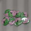 Chunful 36 Pcs Green Pink Halloween Party Favors Witch Gifts for Women Witch Mini Compact Mirror Bulk Travel Makeup Pocket Mirror Gift for Movie Fan Guests Wizard Party Favors