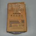 WBM Salt Lamp - USB Himalayan Salt Lamp with Touch Dimmer Control, Natural Pink Crystal, 5-7 lbs, Wooden Base, LED Bulb, Room Decor, Home Decor, Relaxation, Ambiance, Gift