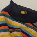 FUAMEY Recovery Suit for Dogs After Surgery,Soft Breathable Dog Bodysuit E-Collar & Cone Alternative Surgical Suit,Male Female Dog Neuter Spay Suits Anti Licking Wounds Onesie Dark Blue Stripes L (L(Back:16.1-20.1in,WT:23-48lbs))