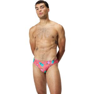 Speedo Men's Swimsuit Brief Eco Flex 2 Outseam Beachstar (30, Mai Time)