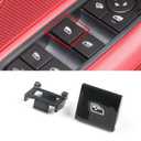 TTCR-II Compatible with Porsche Cayenne Window Switch Button 2019-2024, for Panamera Window Control Button 2017-2024, 1 Pc Replacement for Driver Side Power Glass Switch Control