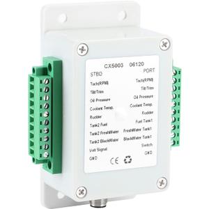 Cx5003,Nmea 2000 Converter,nmea 2000 adapter cx5003 nmea 2000 converter ShipYacht Parts 932V DC Converter Box Convert Sensor Singal to NMEA2000 IP67 for Boat Yacht