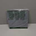 Sosation 6 Pcs Square Plastic Flat Blank Plate Wall Hole Cover Ceiling Cover Plate with 48 Pcs Double Faced Adhesive Tape for Ceilings or Wall (7 Inch)