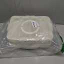 2 Pack Divided Serving Tray with Lid and Handle, 12 Compartments Snackle Box Container for Portable Snack Platters Large Clear Organizer for Picnic Snacks to Go Dishwasher Safe