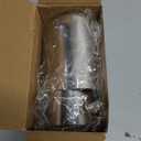 Dsycar Universal Stainless Steel 1.5" - 2.25" Inlet Exhaust Tips, Fit Pipes Diameter 1.5-2.25 inch, Adjustable Car Decoration Chrome-Plated Finish Exhaust Tailpipe Tip, 3.3" Outlet, 5.4" Long