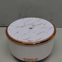 500ML Large Capacity Essential Oil Diffuser, Ultrasonic Aromatherapy Diffuser with 7 Color LED Lights with Remote Control, Cool Mist Humidifier, Timed Mist, Auto Shut-Off (White)