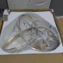 Modern LED Chandelier Contemporary Pendant Lighting Ring Light Fixture Gold with 4500K and 59in Height Adjustable Hanging Lamp for Kitchen Island Hallway Foyer Closet Corridor (12.5" - No Remote)