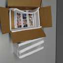 10 Pack Acrylic Sign Holder 5 x 7, L-Shape Clear Plastic Display Stand for Tabletop, Acrylic Stands for Flyers, Table Paper Holder, Vertical Sign Holder 5x7 for Restaurants, Office and School (Slant 10 Pack 5x7)
