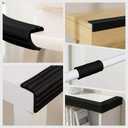 Table Corner Protectors, Widen Furniture Edge Protector with Adhesive Backing, Soft Foam Corner Protectors, Desk Edge Cushion for Table Desk Bed Fireplace