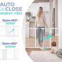 Sekey Baby Gate for Stairs, 30-57" Extra Wide No Drilling Dog Gate
