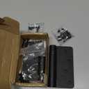 Self Closing Door Hinge 4 inch Matte Black Auto Close Hinges Adjustable 4 x 4 Inch Spring Hinges Door Closer Hinge 1/4" Radius Corner Commercial Auto Self-Closing Hinge UL Listed, 2 Pieces