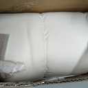 Three Geese Luxury Natural Flat Thin Goose Feather Down Pillows Standard Size, 2.5" Height, 100% Organic Cotton Cover, Medium Firm Hotel Collection Ultra Slim Thin Bed Pillows, Machine Washable, 18" x 26" -1 Pack