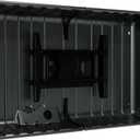 Storm Shell Outdoor TV Hard Cover Weatherproof Protection for Television - Mounts Right on The Wall - TV Wall Mounting Bracket Included (45-55 inch), Black