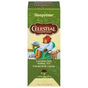 Celestial Seasonings Sleepytime Herbal Tea, 25 Tea Bags (EXP 11/04/26)