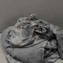 BEDELITE Flannel Sheets Twin Size Grey - Super Soft Fleece Sheets Set Fluffy Extra Plush, 3 Piece(Include Fitted Sheet, Flat Sheet, 1 Pillowcase)