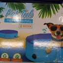 PJZP Dog Pool Foldable pet Pool Dog Swimming Pool Portable Suitable for Indoor and Outdoor use (32x8in)
