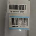 Curtain Single Tracks Ceiling or Wall Mounting with Silent Rollers 15.7ft