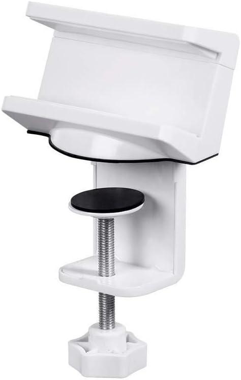 Monoprice Desk Clamp Holder for Surge Protectors, Power Strips, USB Hubs - Designed for Use With Sit-Stand Desks, White - Workstream Collection