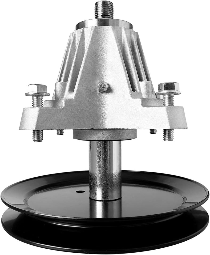 Replacement 918-06977A Spindle Fit for 46" Cub Cad et Deck Mower - Spindle Assembly Compatible with Cub Cad et XT1-LT46 XT2-LX46 Riding Mower, Craftsman 20442 Pro Lawn Tractor, with Grease Fitting