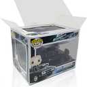 EcoTEK Protectors Compatible with Funko POP! - Rides Vinyl Figures Strong, Crystal Clear Case, Heavy Duty Acid Free w/Protective Film & Locking Tab (20 Pack)