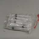 TIHOOD 16PCS 12ml/cc Plastic Syringes Set, Syringe with Curved Tip and Straight Tip, Disposable Irrigation Syringe Mouthwash Cleaner for Oral Care, Animal Feeding, with Measurement