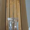 RELIANCER 8' Wooden Garden Pathway,Outdoor Roll Out Cedar Straight Walkway,Patio Path Decorative Garden Boardwalk Walkways,Weather-Resistant Roll Up Beach Wood Road Floor,Wedding Party Pathways