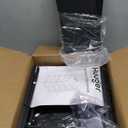 Huuger Nightstand with Charging Station, 27.6 Inch End Table Bedside Table with USB Ports and Outlets, Fabric Drawers, Night Stand for Bedroom, Charcoal Gray