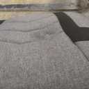 Respawn 110 Pro Ergonomic Gaming Chair with Footrest for Adults - Comfortable Office Gaming Recliner with Lumbar Support and Headrest, Racing Style Video Game Chairs for Computer Gamer - Gray Fabric