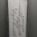 Surfapans If I Lay Here Would You Lie With Me Wall Decor Sign 32”X12” Master Room Bedroom Above Bed Large Farmhouse Inspirational Quotes Minimalist Wood Framed Over Bed Wall Art Decoration (Black)