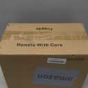 2 Pack Clear Seeded Glass Shade, Modern Light Fixture Replacement Globe or Cover with 1-5/8-Inch Fitter for Chandelier Wall Sconce Pendant Light, G0025