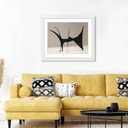 LaVie Home 20 x 24 Poster Frame White, Display Pictures 16x20 with Mat or 20x24 Without Mat, Stable and Sturdy Picture Frame and Polished Plexiglass, Horizontal and Vertical Format of The Wall1 Pack