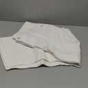 Mid Rise Barrel Jeans for Women Wide Leg Mid Waist Cropped Denim Pants Y2k Baggy Boyfriend Jeans with Pockets (X-Large, White)