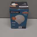 MRDENG Led Globe Light Bulbs Dimmable 60 Watt Replacement,Large G40(G125) 6-Watt(60-Watt Equivalent) LED Bulb,E26 Socket,Warm Light (5000K) Pack of 1