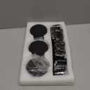 Sieral Candle Holders Bulk Taper Candlesticks Holders Set Modern Decorative Metal Candelabras for Wedding Anniversary Home Dinning Table Centerpiece Xmas Party Decor(Matte Black,15 Pcs)