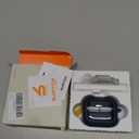 SURITCH for Samsung Galaxy Buds 3 Pro (2024) / Buds 3 (2024) / Buds3 FE (2025) Case, Magnetic Bumper Cases, Rugged Shockproof Protective Covers with Carabiner & Cleaning Kit & Removal Tool, Navy